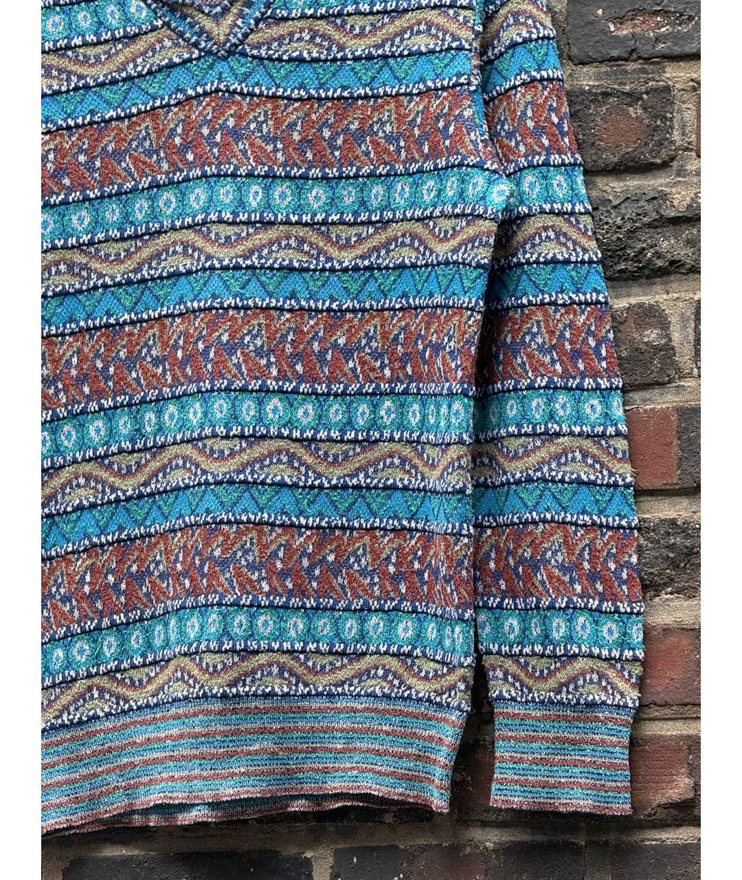 MISSONI Мульти хлопковый джемпер / свитер, фото 5