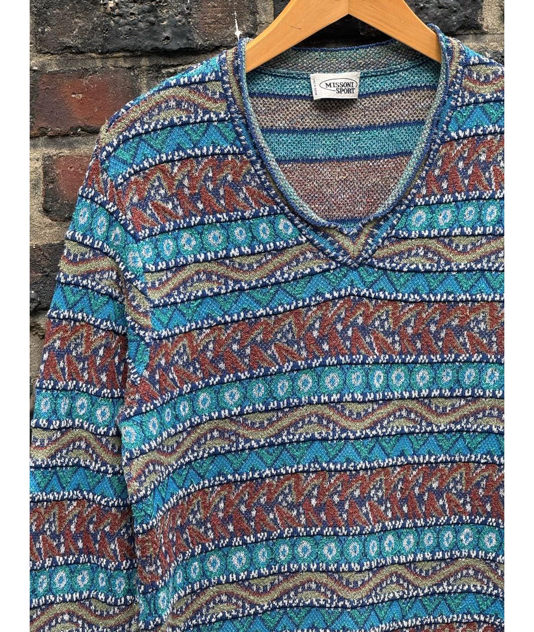 MISSONI Мульти хлопковый джемпер / свитер, фото 3