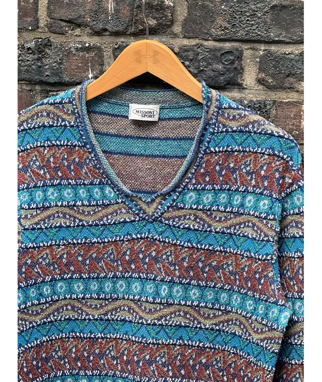 MISSONI Мульти хлопковый джемпер / свитер, фото 2