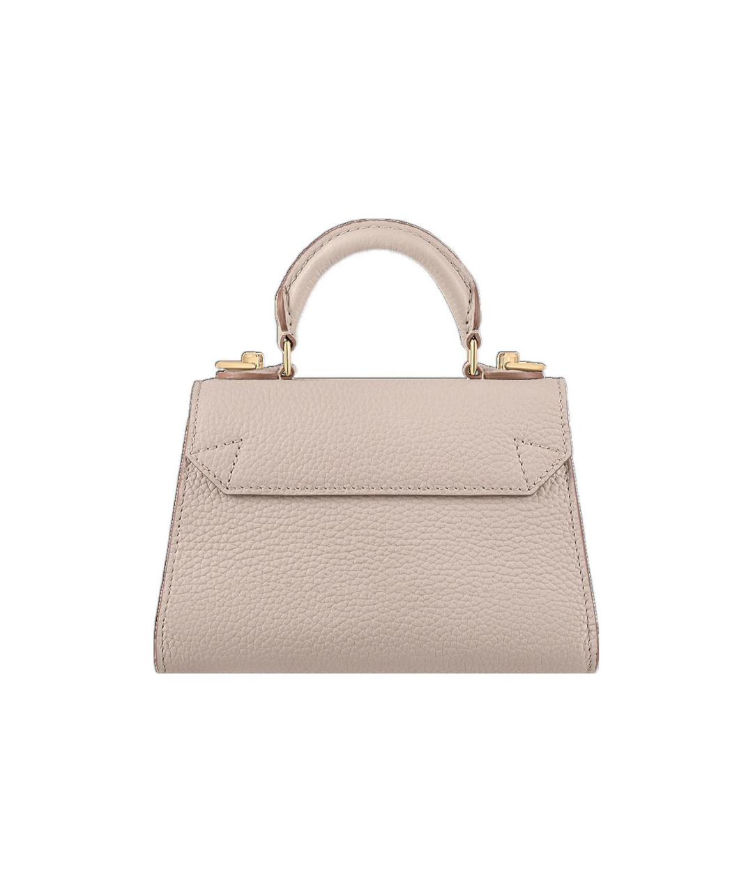 LOUIS VUITTON Розовая кожаная сумка с короткими ручками, фото 4