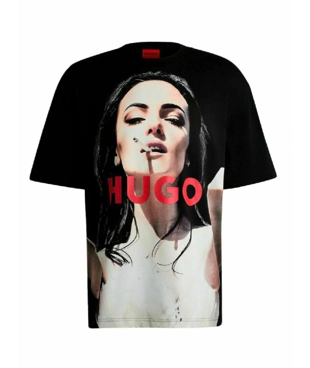 HUGO Мульти хлопковая футболка, фото 6