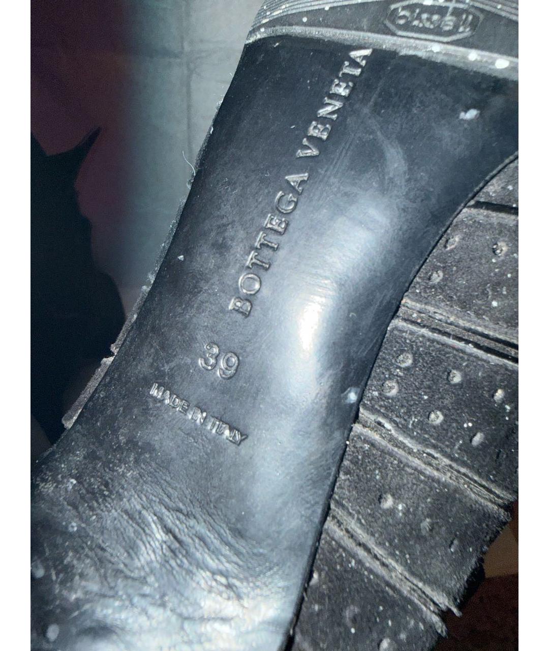 BOTTEGA VENETA Черные замшевые ботильоны, фото 5