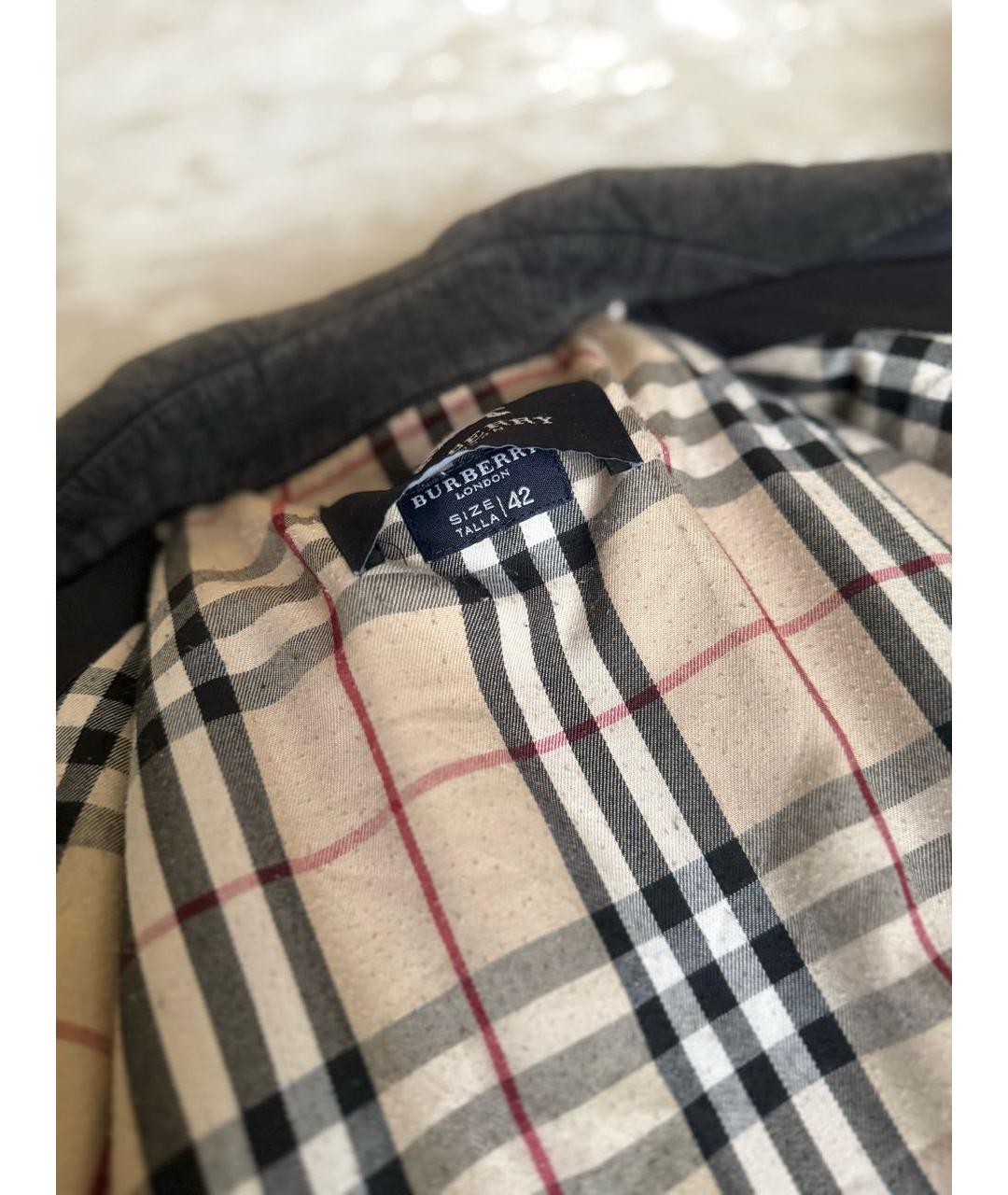 BURBERRY Коричневая куртка, фото 7