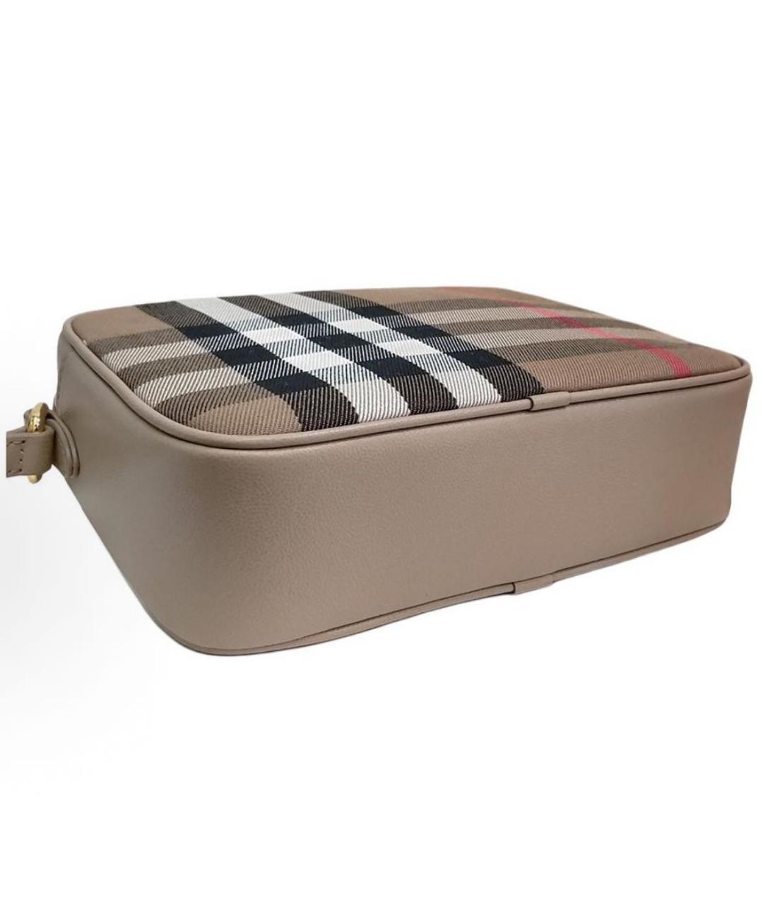 BURBERRY Бежевая сумка через плечо, фото 3