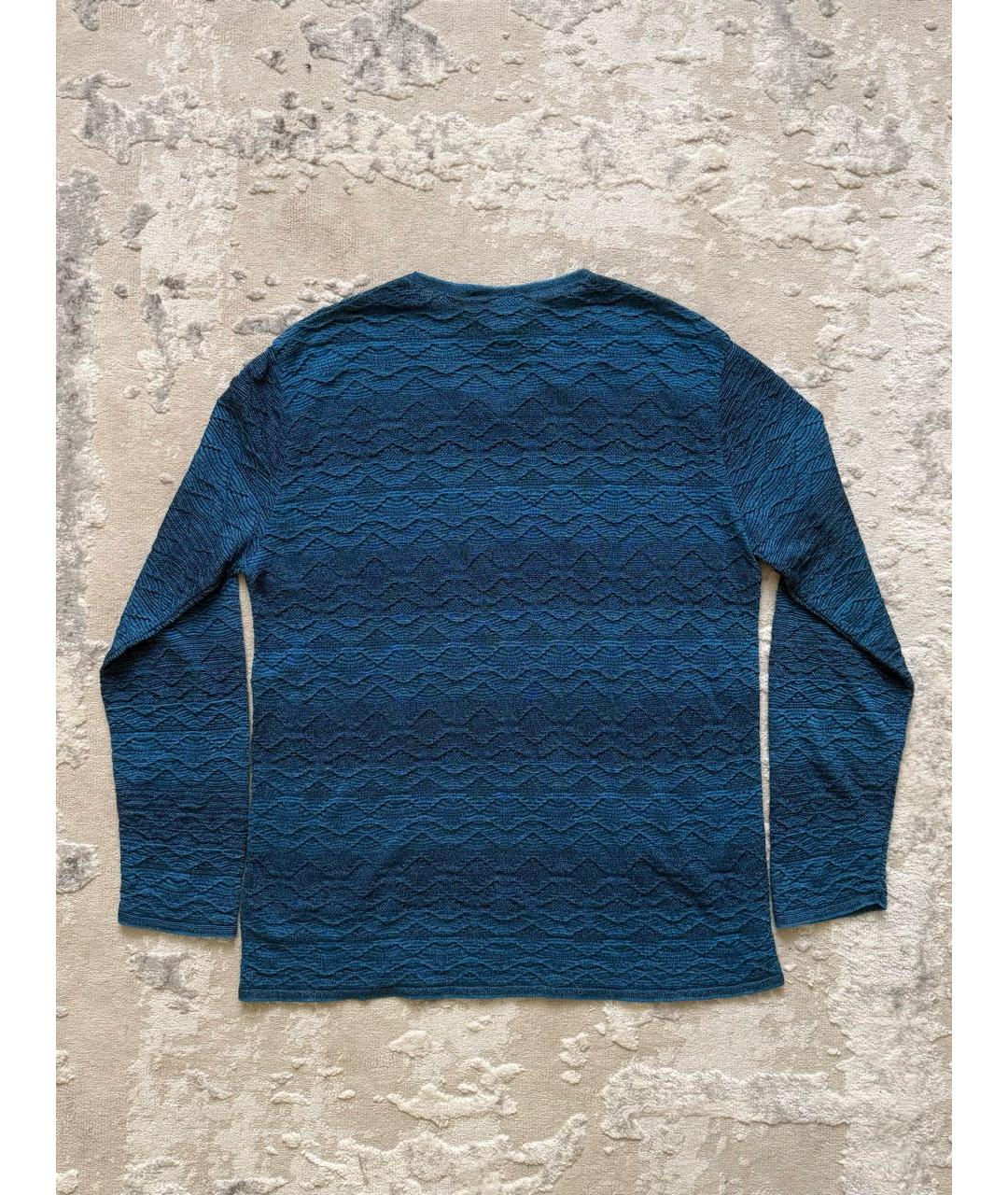 MISSONI Синий джемпер / свитер, фото 7