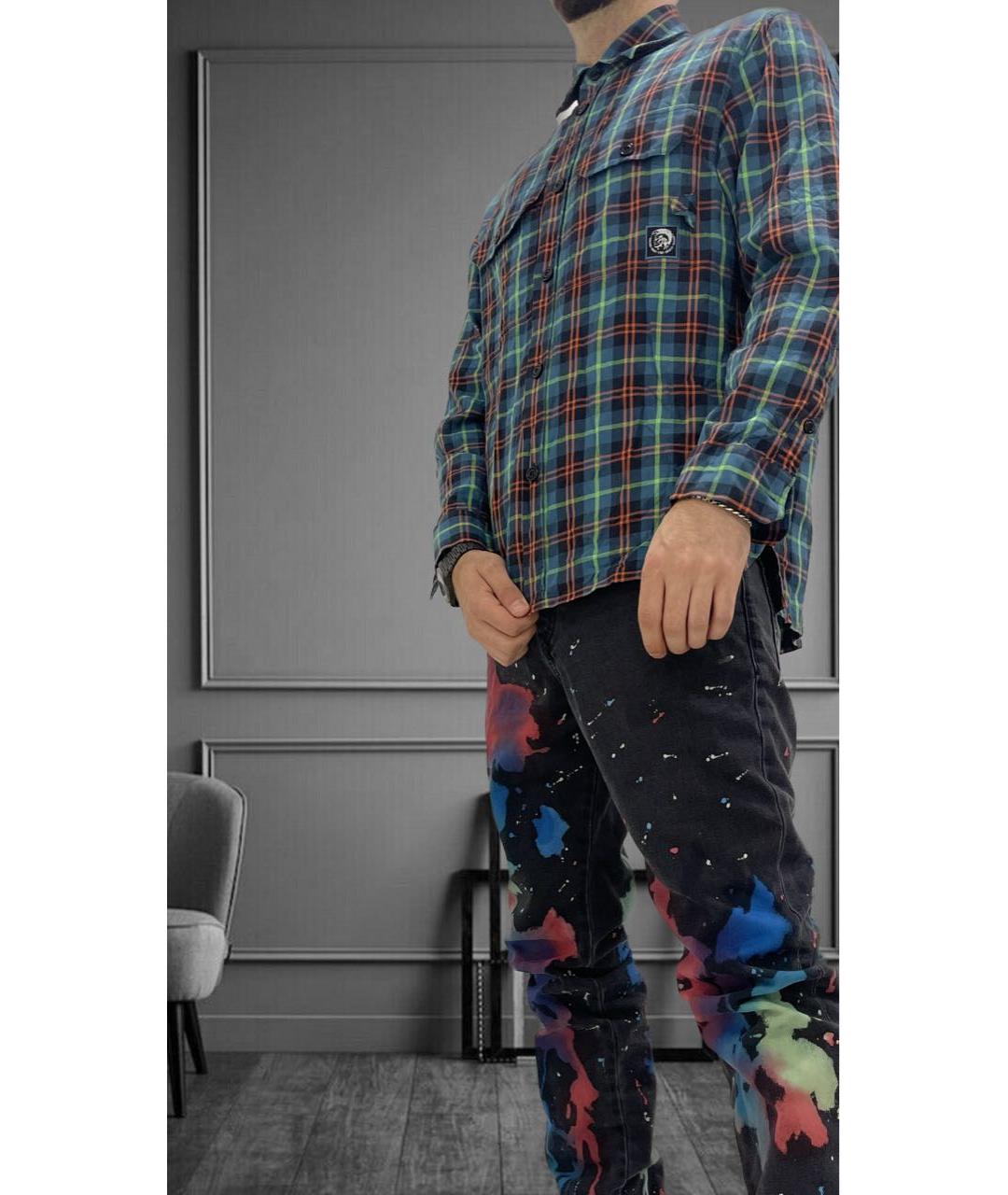 DIESEL BLACK GOLD Черные хлопковые джинсы скинни, фото 8