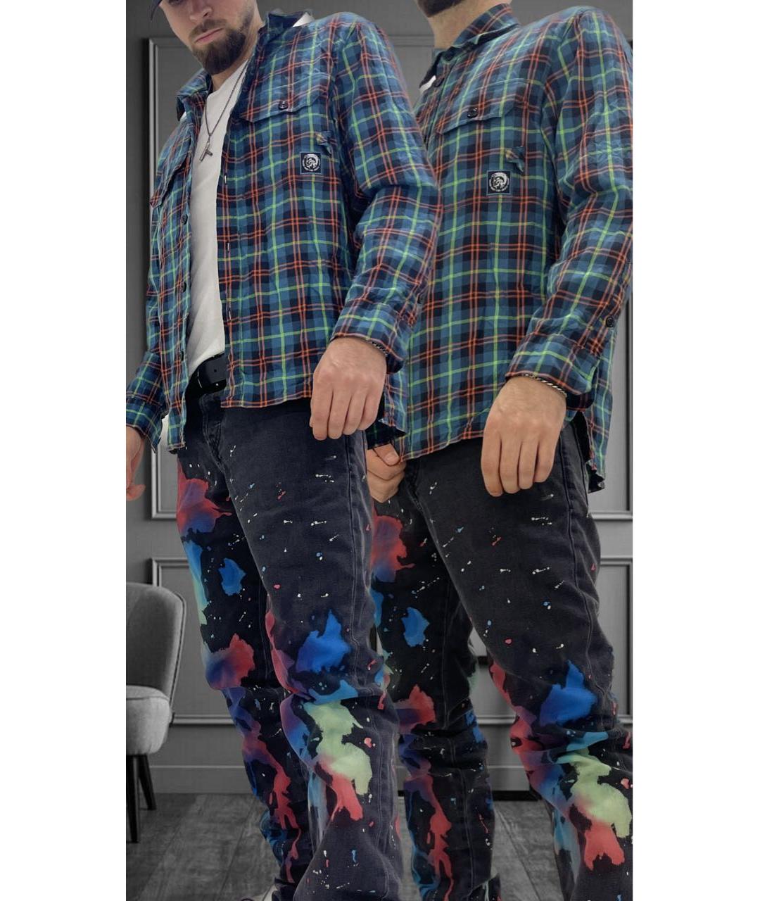 DIESEL BLACK GOLD Черные хлопковые джинсы скинни, фото 7