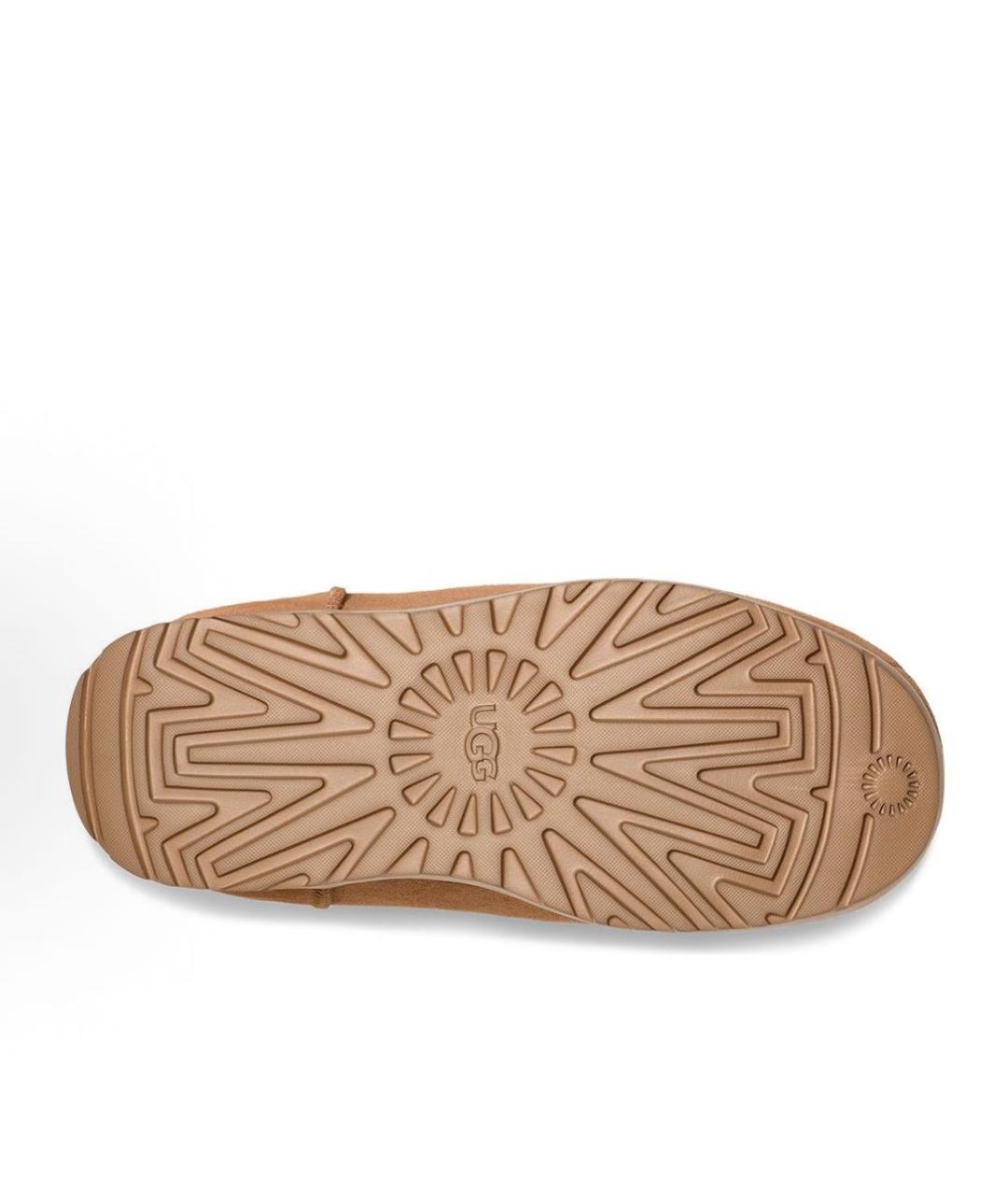 UGG AUSTRALIA Коричневые замшевые сабо, фото 5