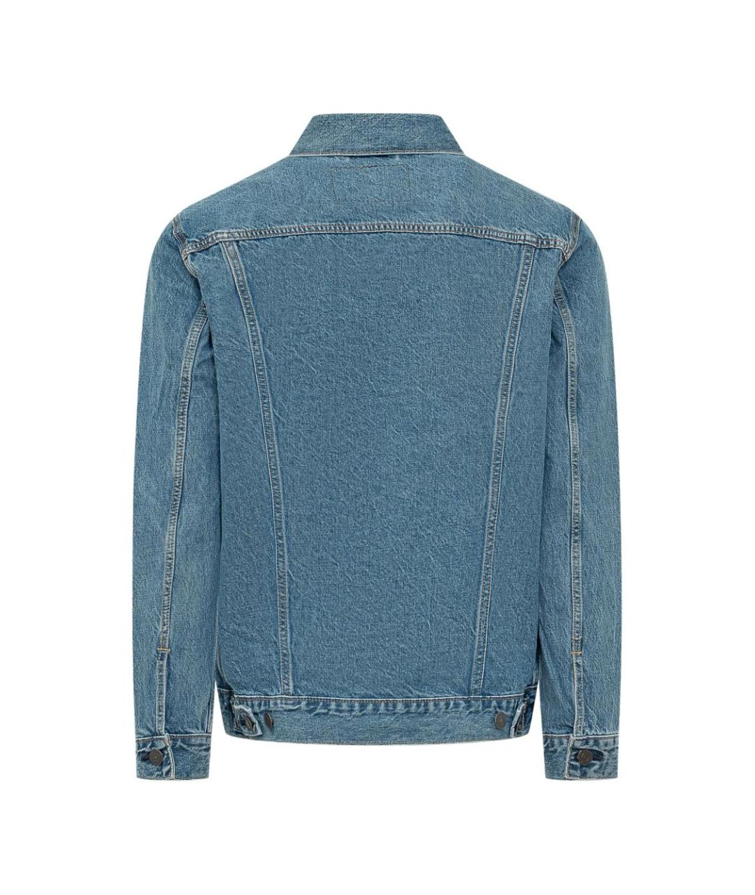 LEVI'S Синяя хлопковая куртка, фото 3