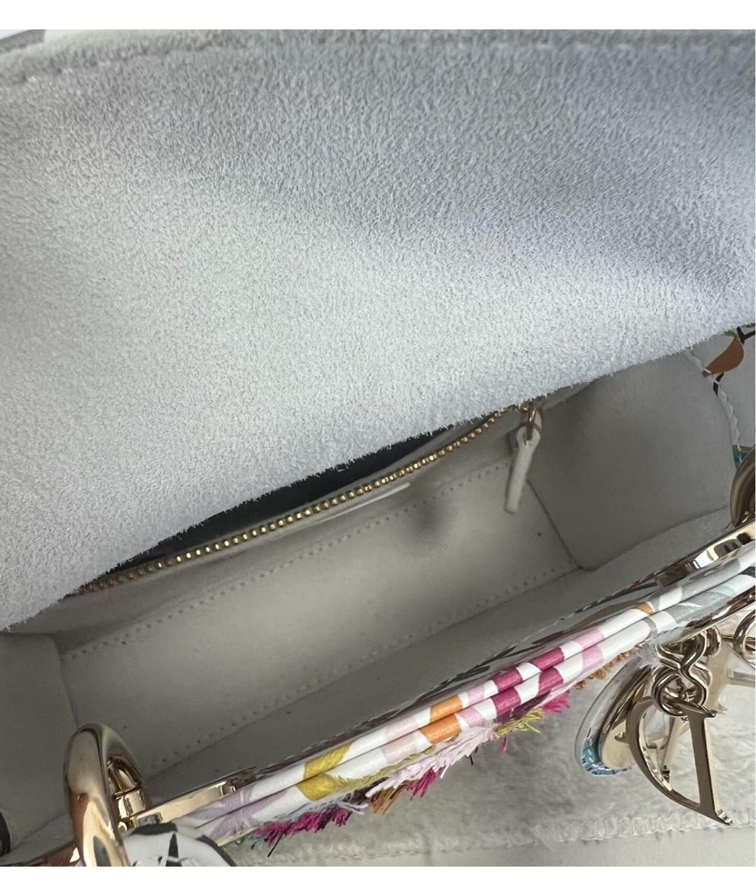 CHRISTIAN DIOR Мульти кожаная сумка с короткими ручками, фото 7