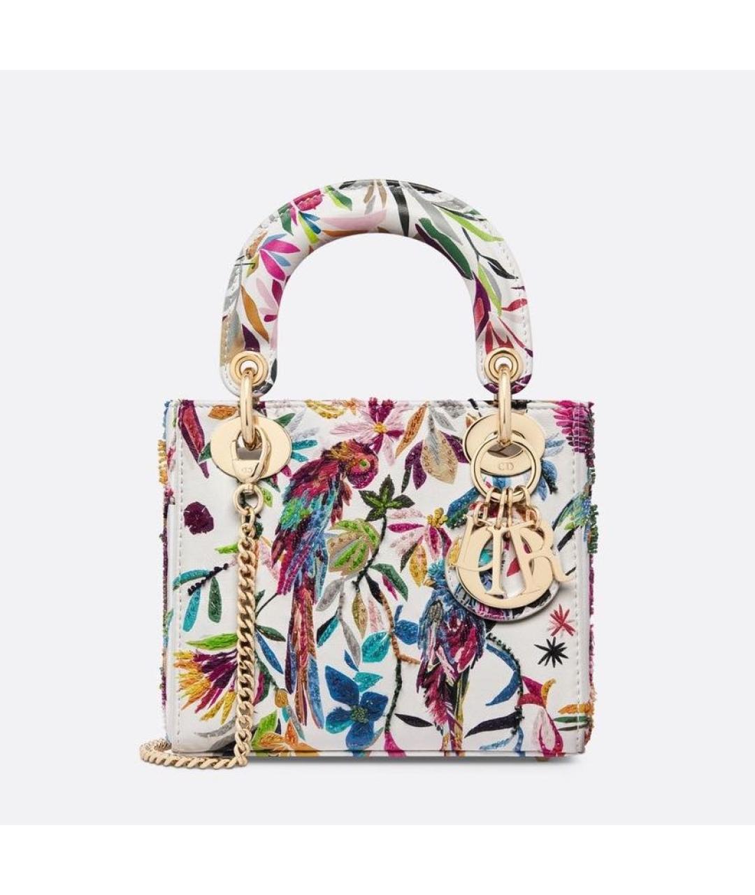 CHRISTIAN DIOR Мульти кожаная сумка с короткими ручками, фото 9