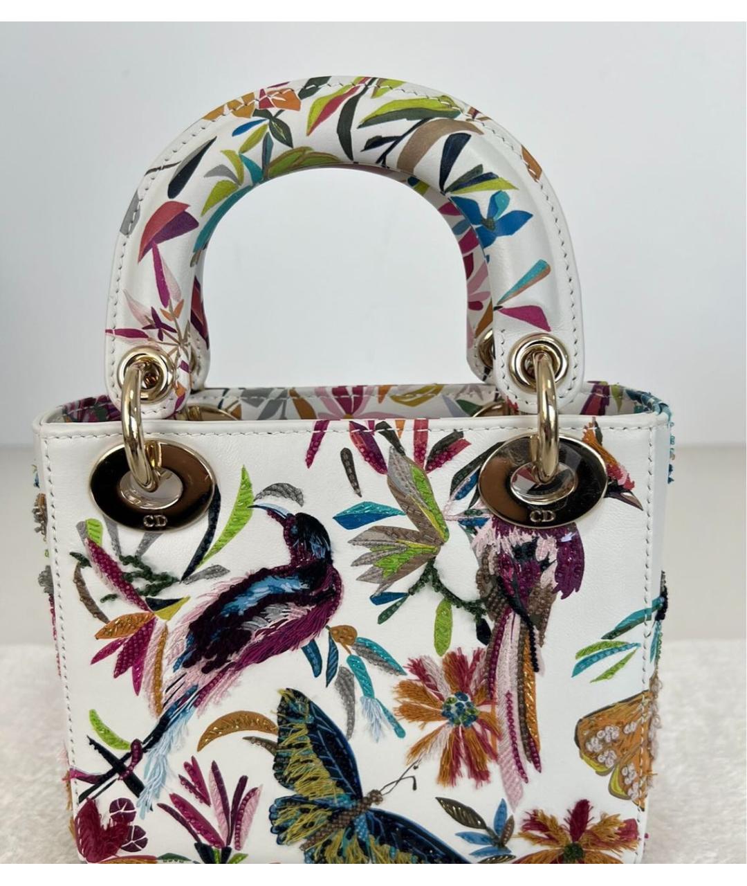 CHRISTIAN DIOR Мульти кожаная сумка с короткими ручками, фото 3