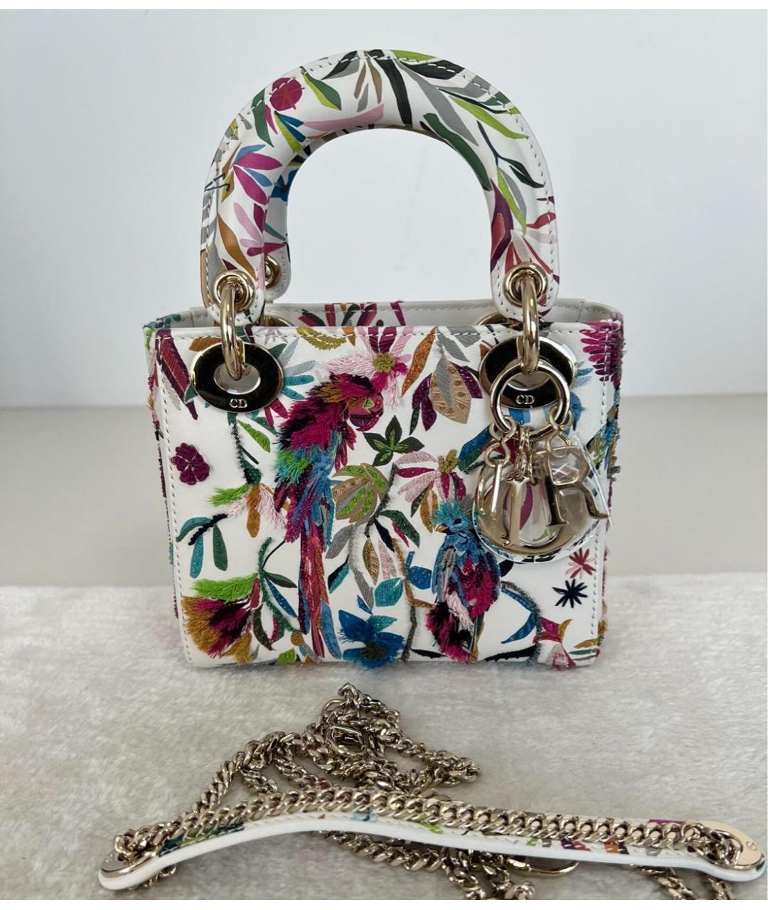 CHRISTIAN DIOR Мульти кожаная сумка с короткими ручками, фото 2