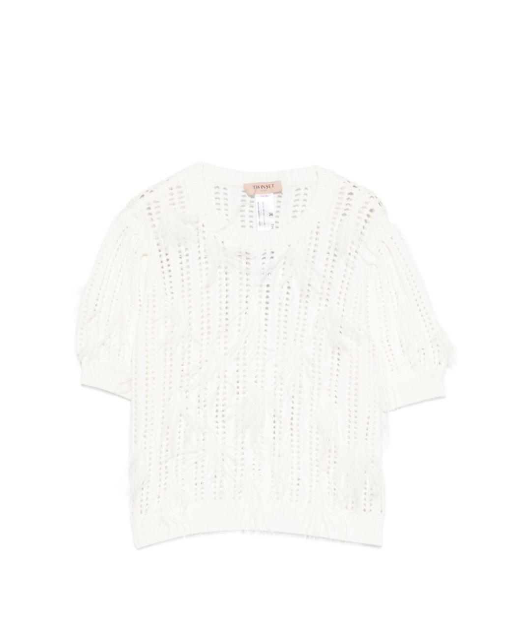 TWIN-SET Хлопковый джемпер / свитер, фото 1