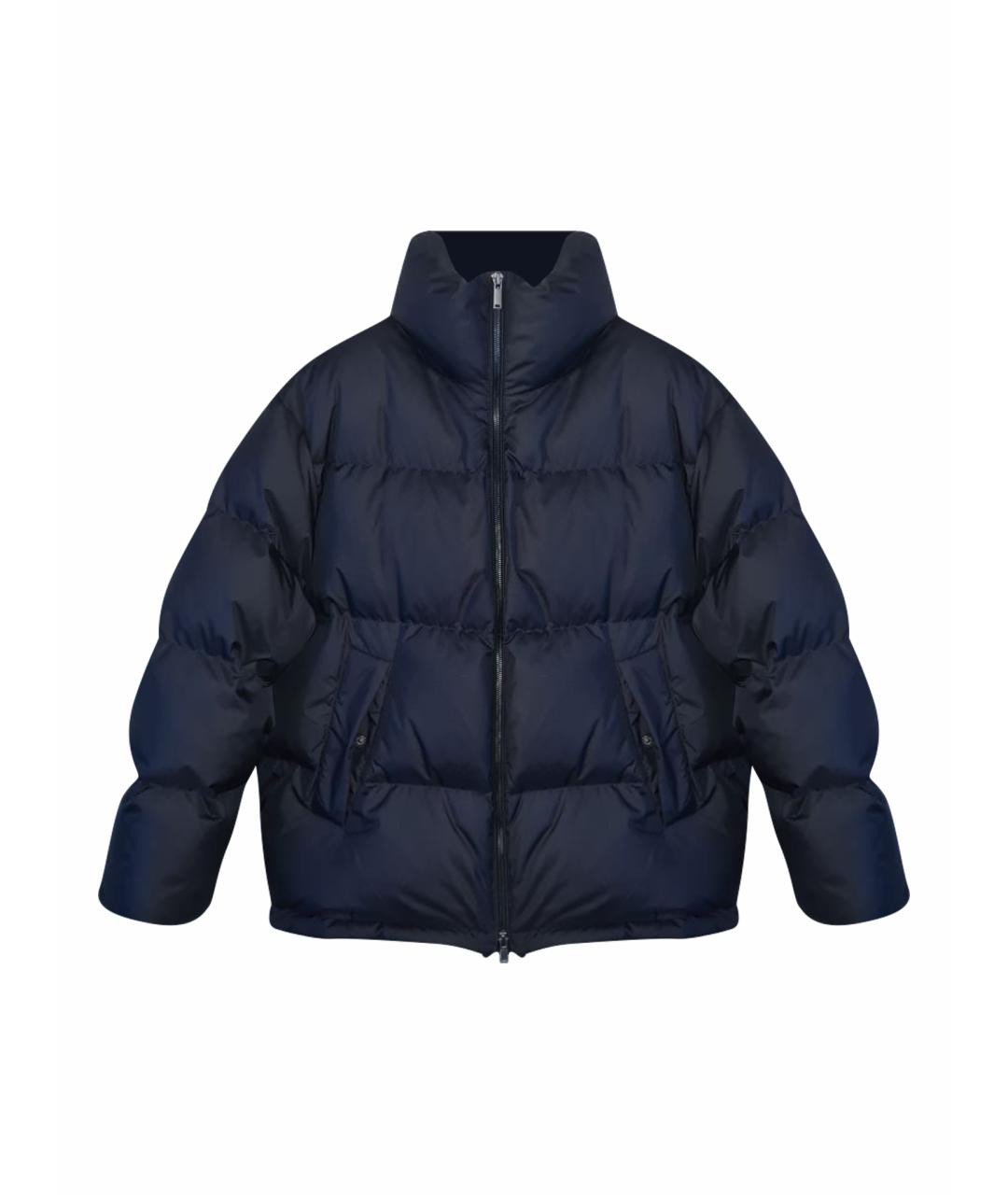 12 STOREEZ Черный полиэстеровый пуховик, фото 1