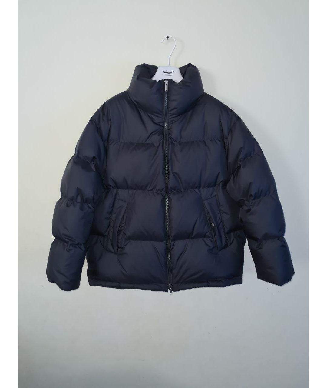 12 STOREEZ Черный полиэстеровый пуховик, фото 5