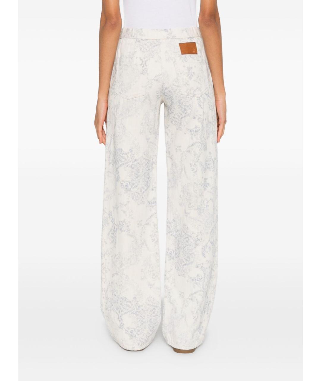 FORTE FORTE Мульти хлопковые прямые брюки, фото 5