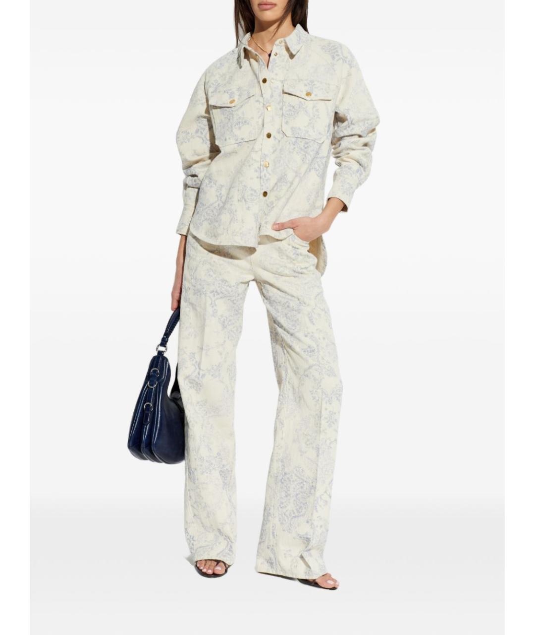 FORTE FORTE Белая хлопковая рубашка, фото 2