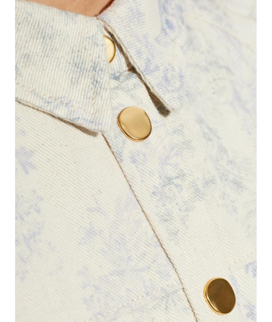 FORTE FORTE Белая хлопковая рубашка, фото 4