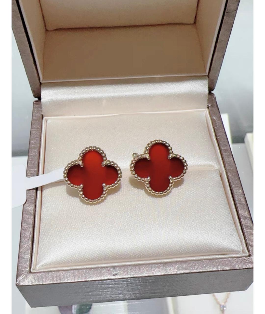 VAN CLEEF & ARPELS Золотые серьги из желтого золота, фото 2