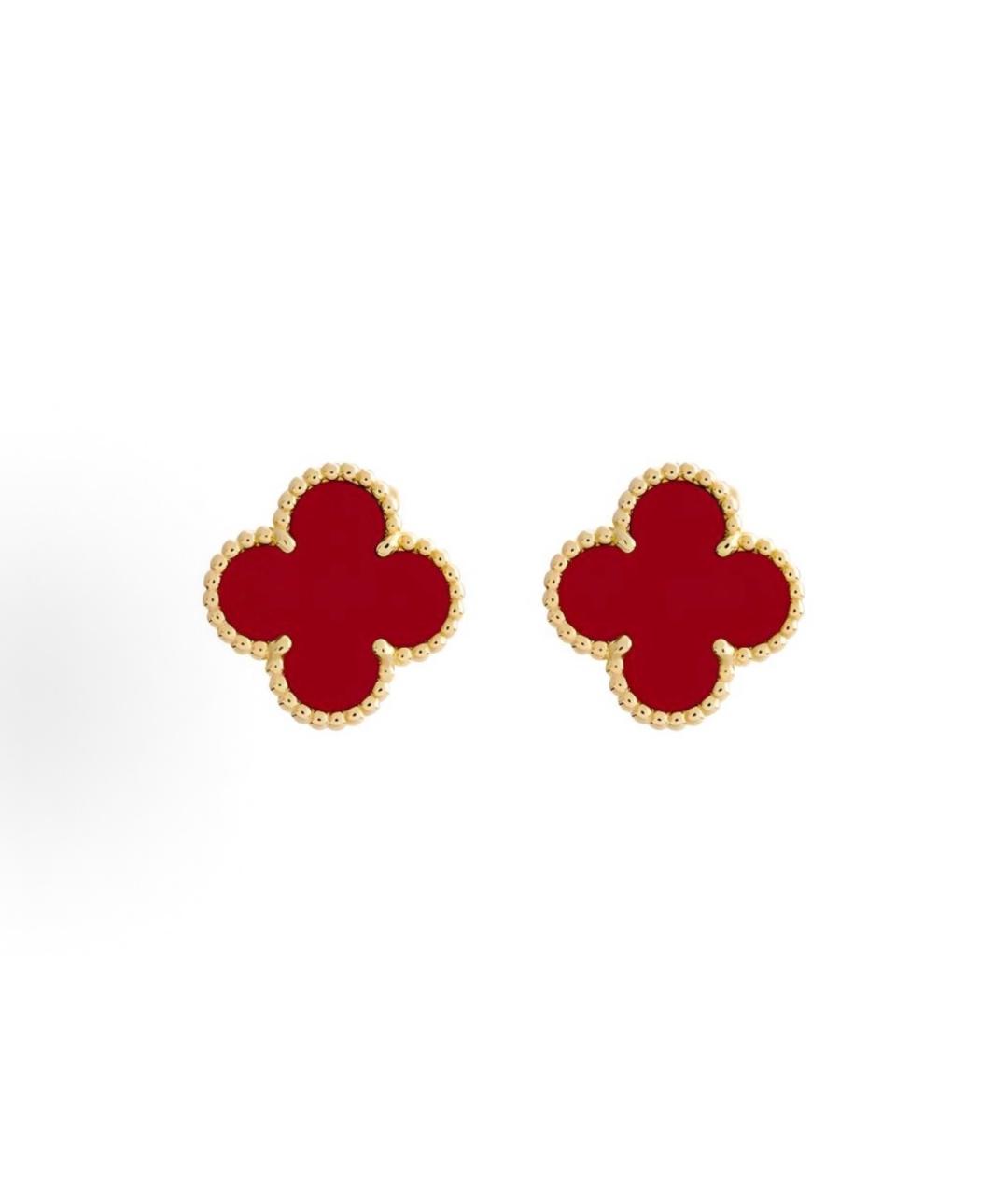 VAN CLEEF & ARPELS Золотые серьги из желтого золота, фото 5