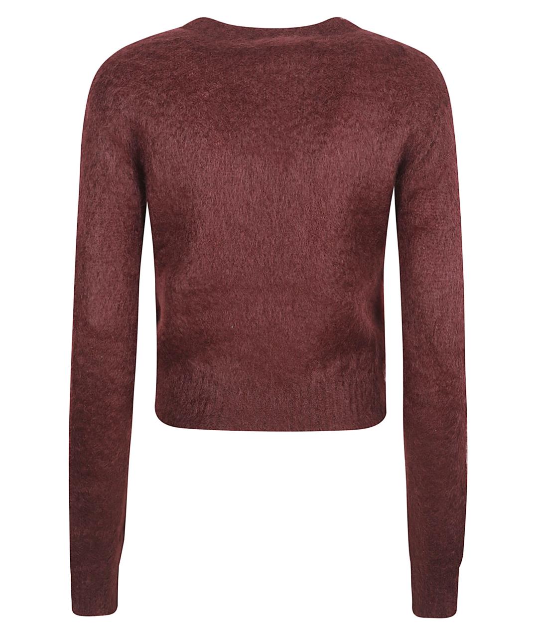 MAX MARA Красный шерстяной джемпер / свитер, фото 2