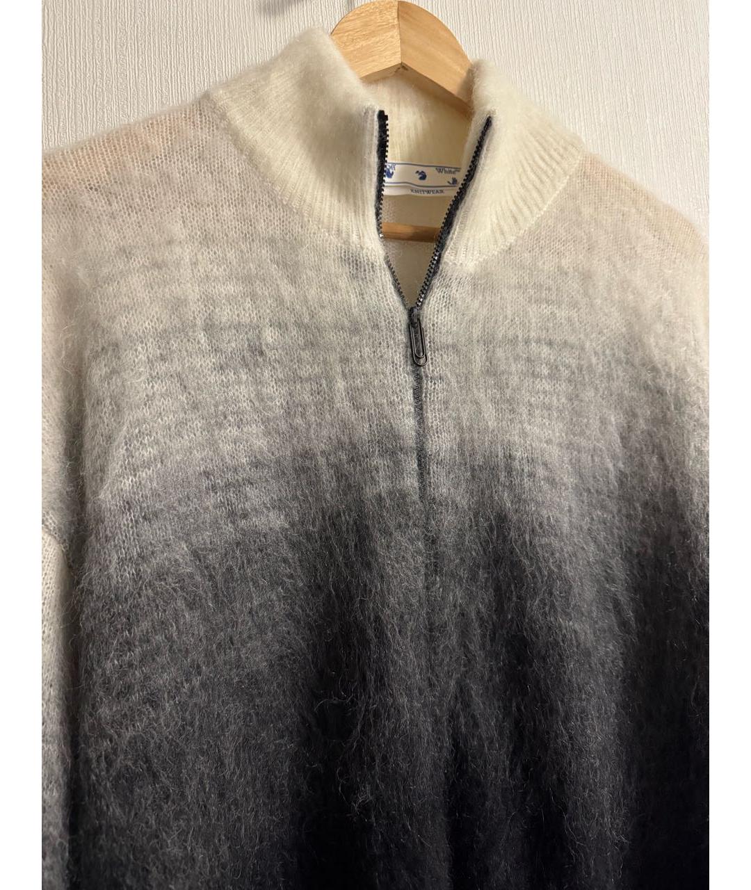 OFF-WHITE Мульти шерстяной кардиган, фото 8