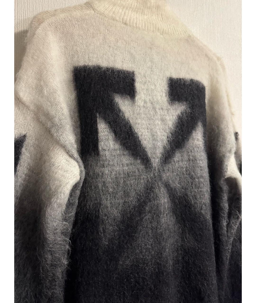 OFF-WHITE Мульти шерстяной кардиган, фото 5