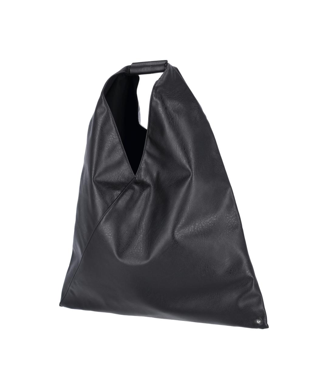 MM6 MAISON MARGIELA Черная сумка тоут, фото 2