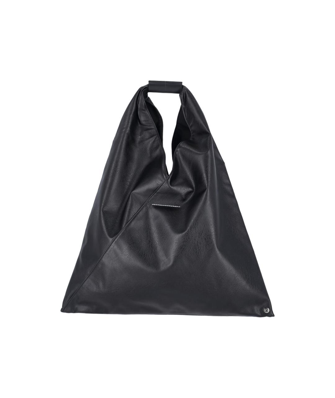 MM6 MAISON MARGIELA Черная сумка тоут, фото 3