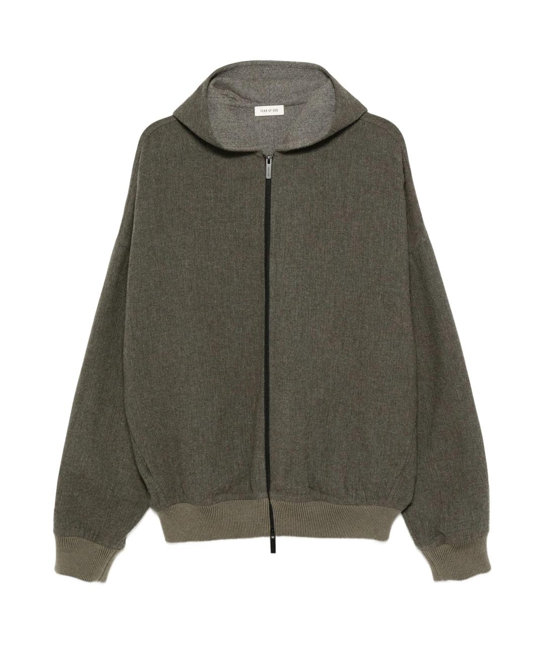 FEAR OF GOD Зеленая шерстяная куртка, фото 1