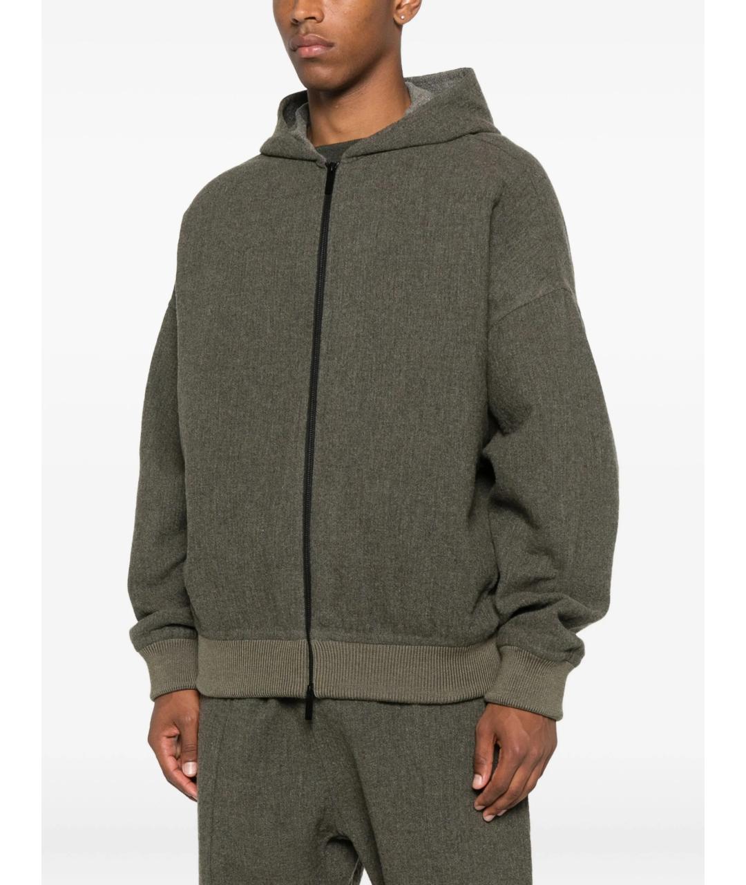 FEAR OF GOD Зеленая шерстяная куртка, фото 3