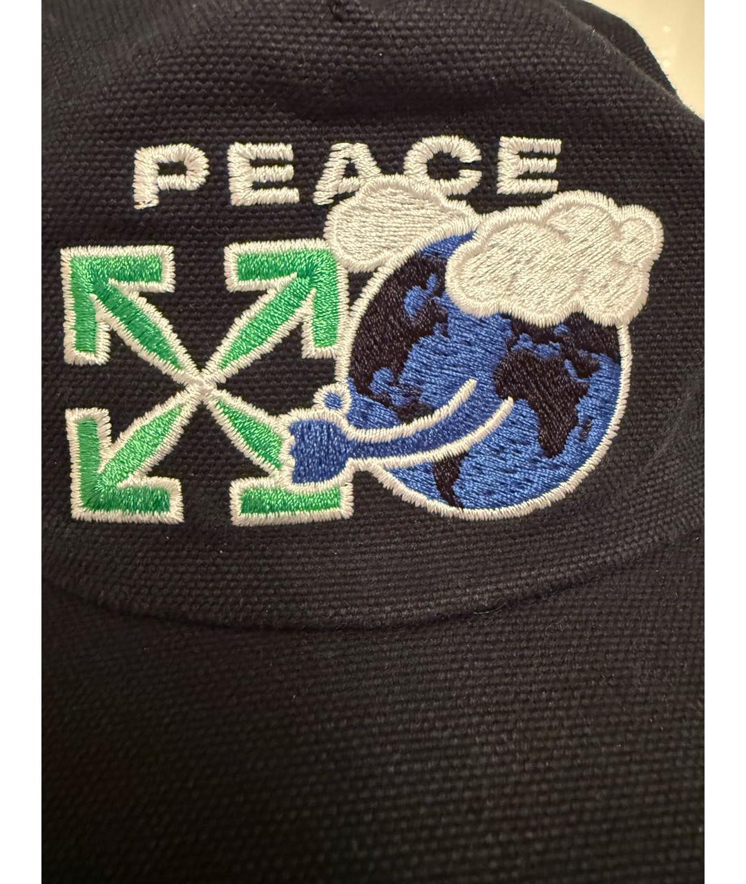 OFF-WHITE Черная кепка/бейсболка, фото 4
