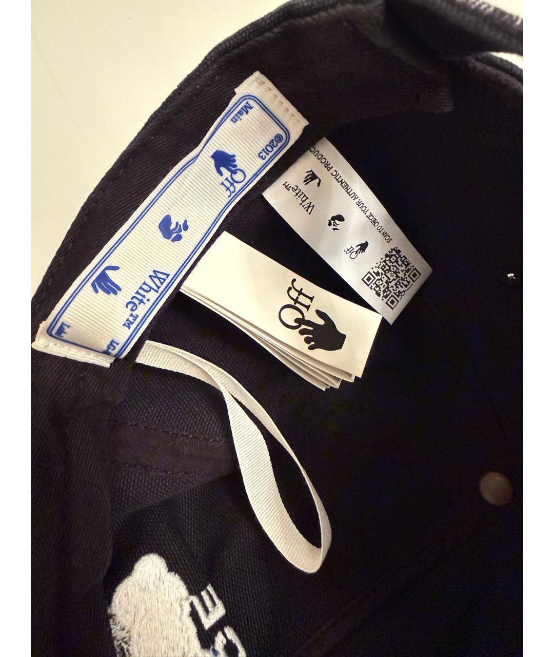 OFF-WHITE Черная кепка/бейсболка, фото 5