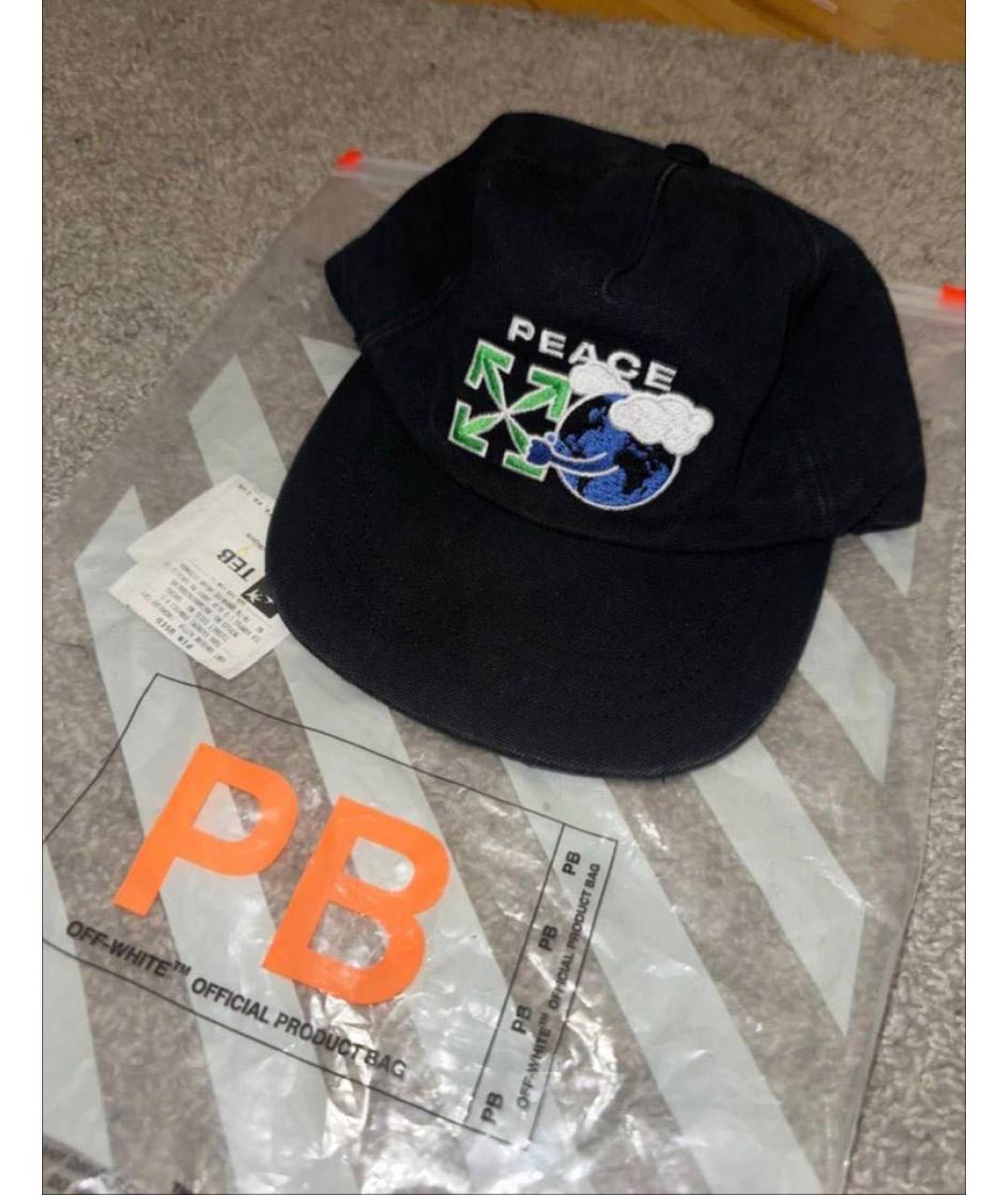 OFF-WHITE Черная кепка/бейсболка, фото 7