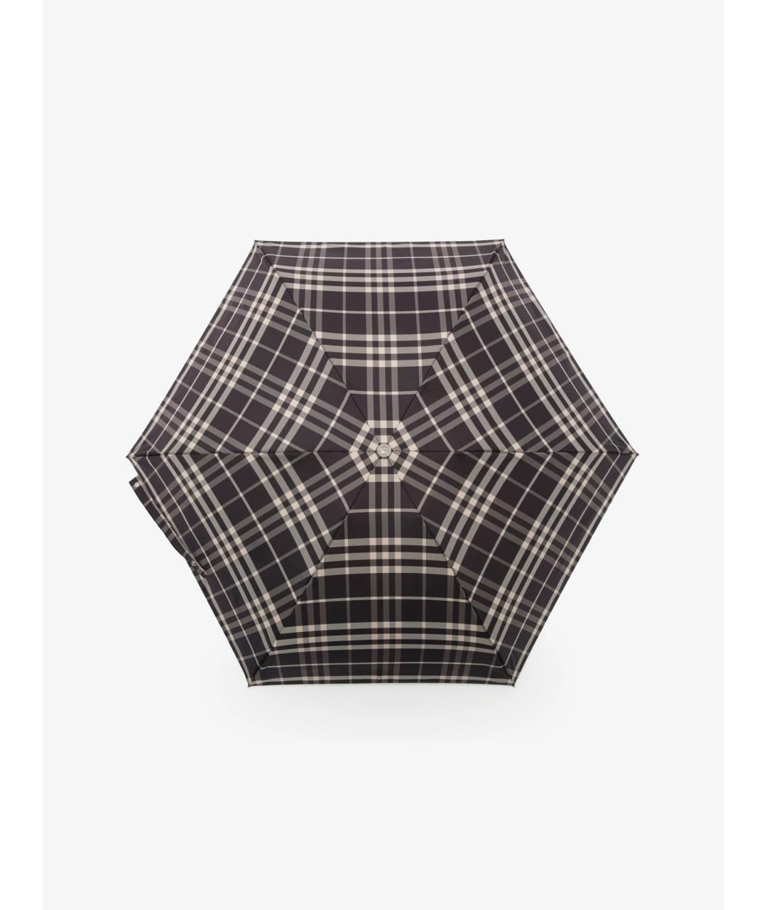BURBERRY Черный зонт, фото 4