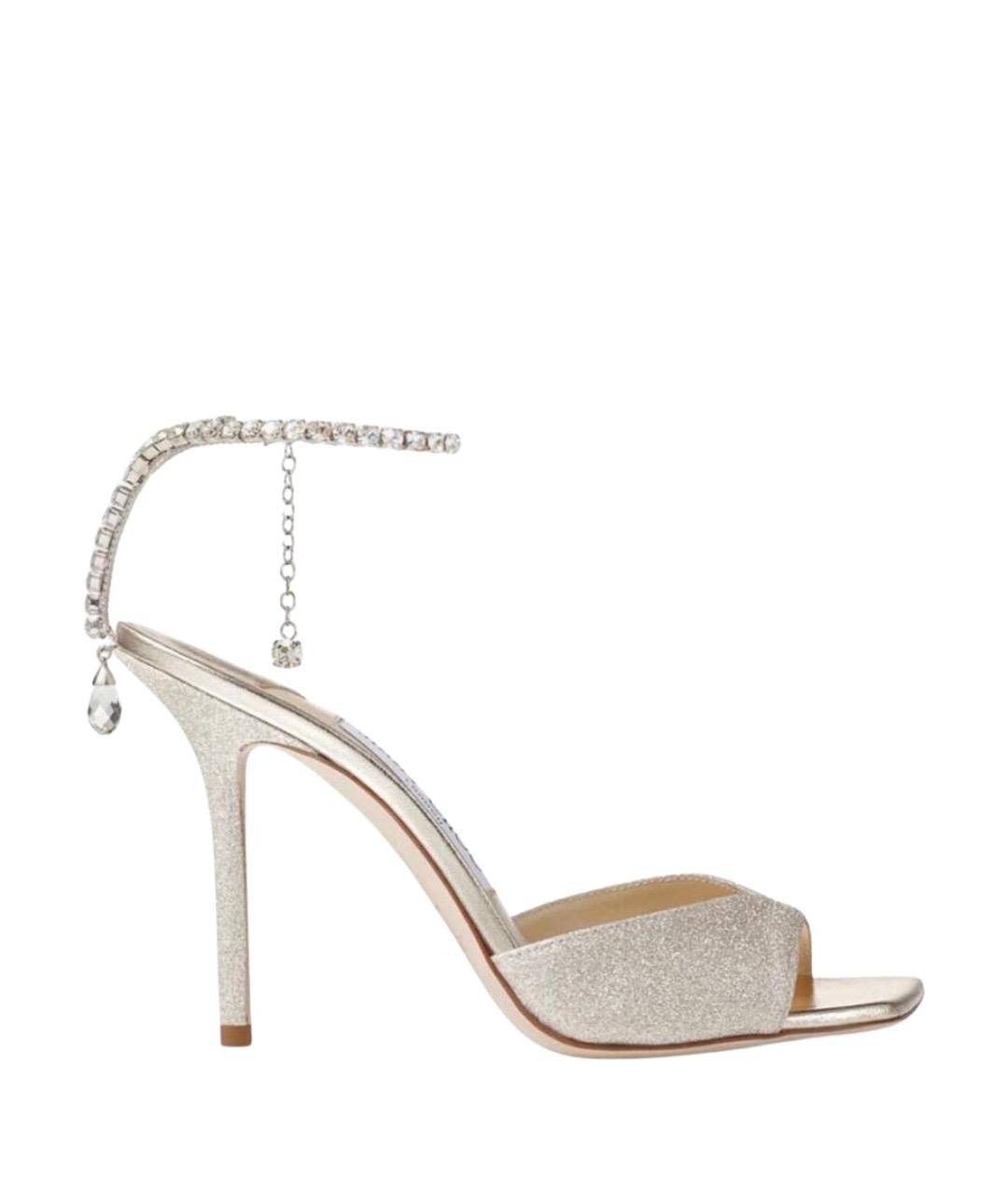 JIMMY CHOO Серые босоножки, фото 6