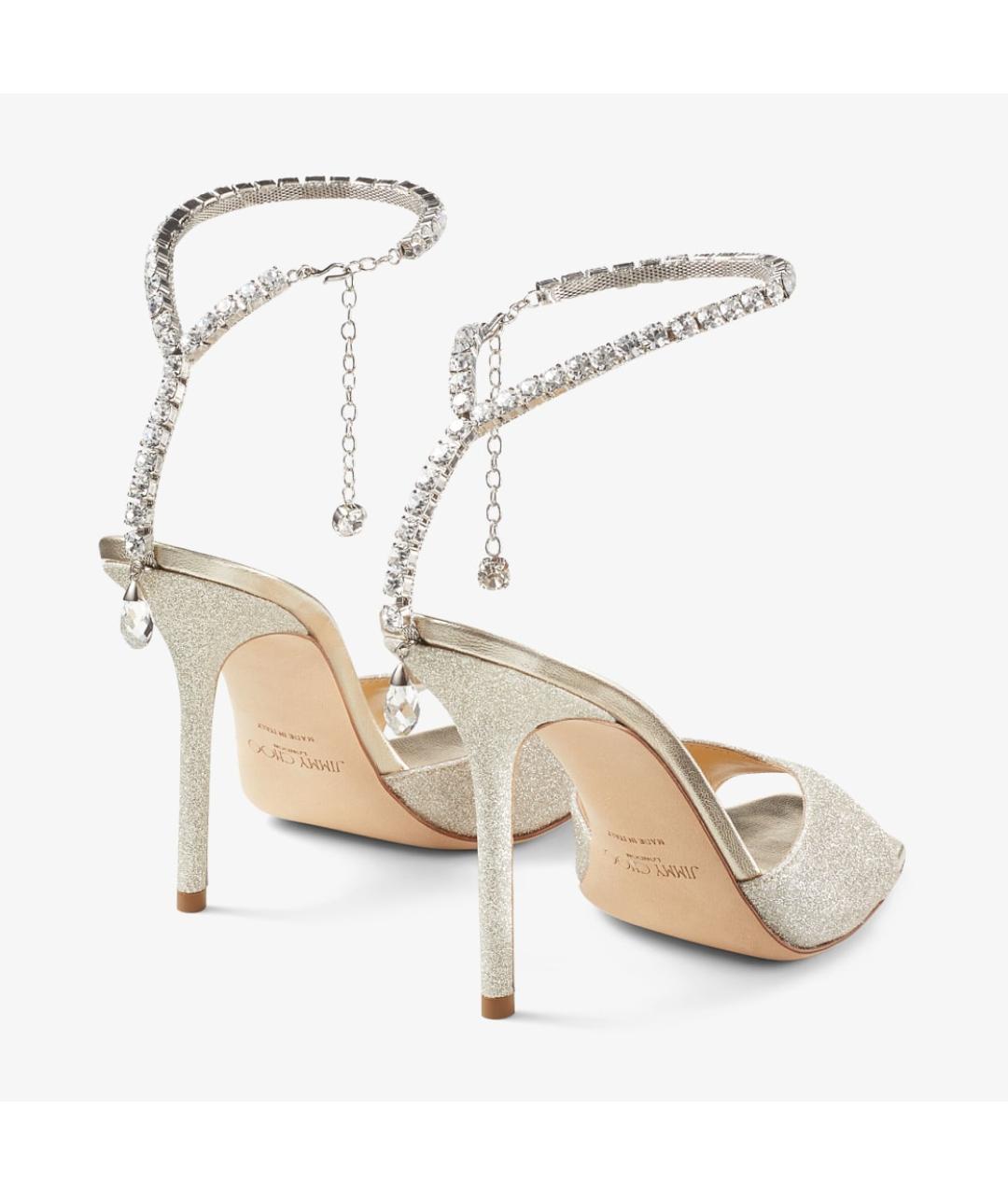 JIMMY CHOO Серые босоножки, фото 5