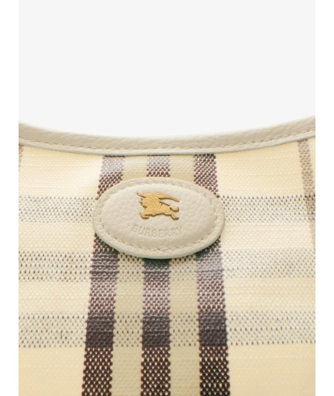 BURBERRY Бежевая сумка через плечо, фото 6