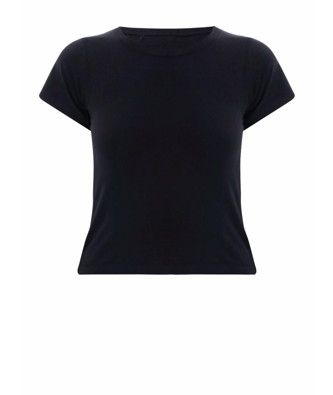 ETERNE Черная хлопковая футболка, фото 1