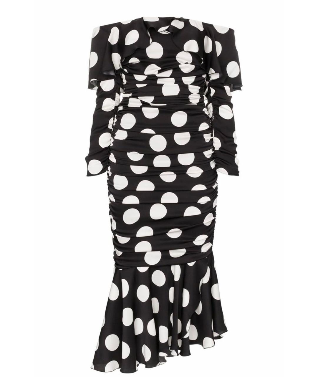 DOLCE&GABBANA Черное шелковое вечернее платье, фото 1