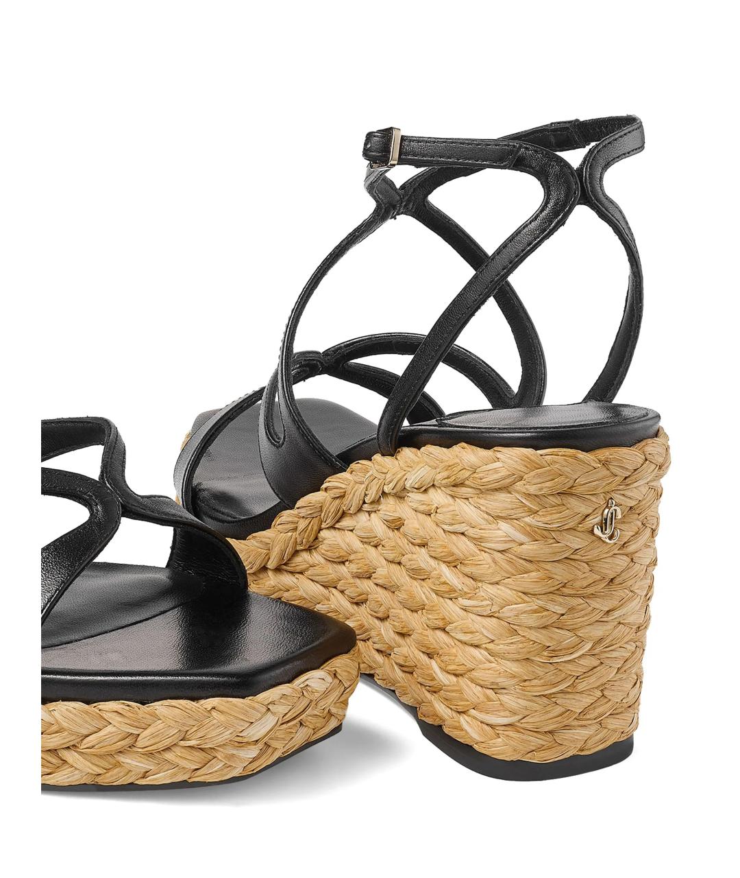 JIMMY CHOO Черные босоножки, фото 3