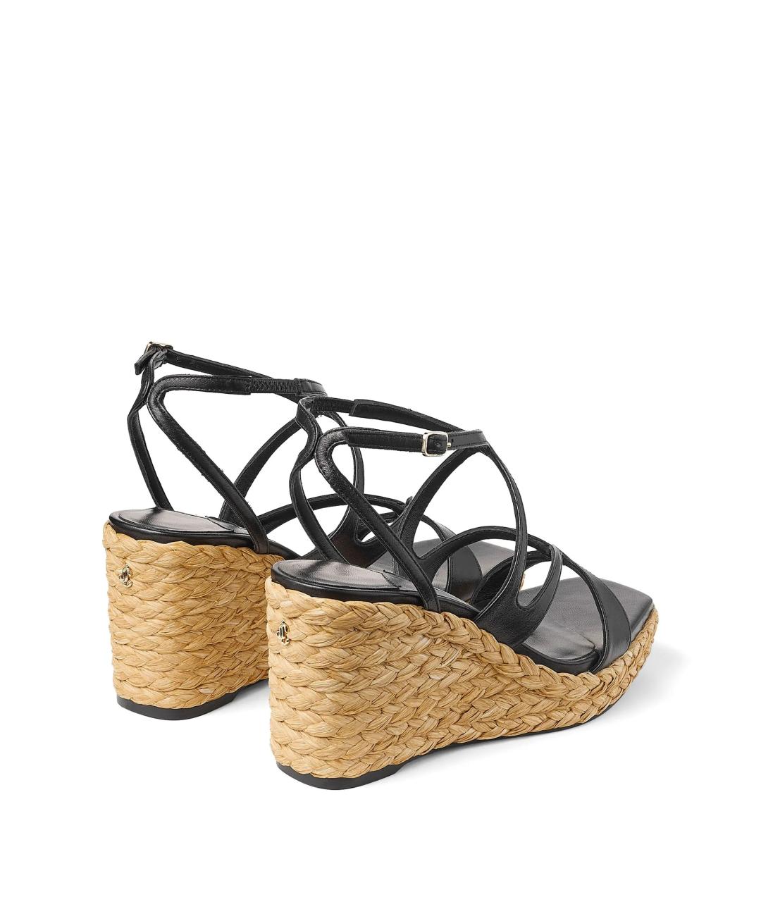 JIMMY CHOO Черные босоножки, фото 5