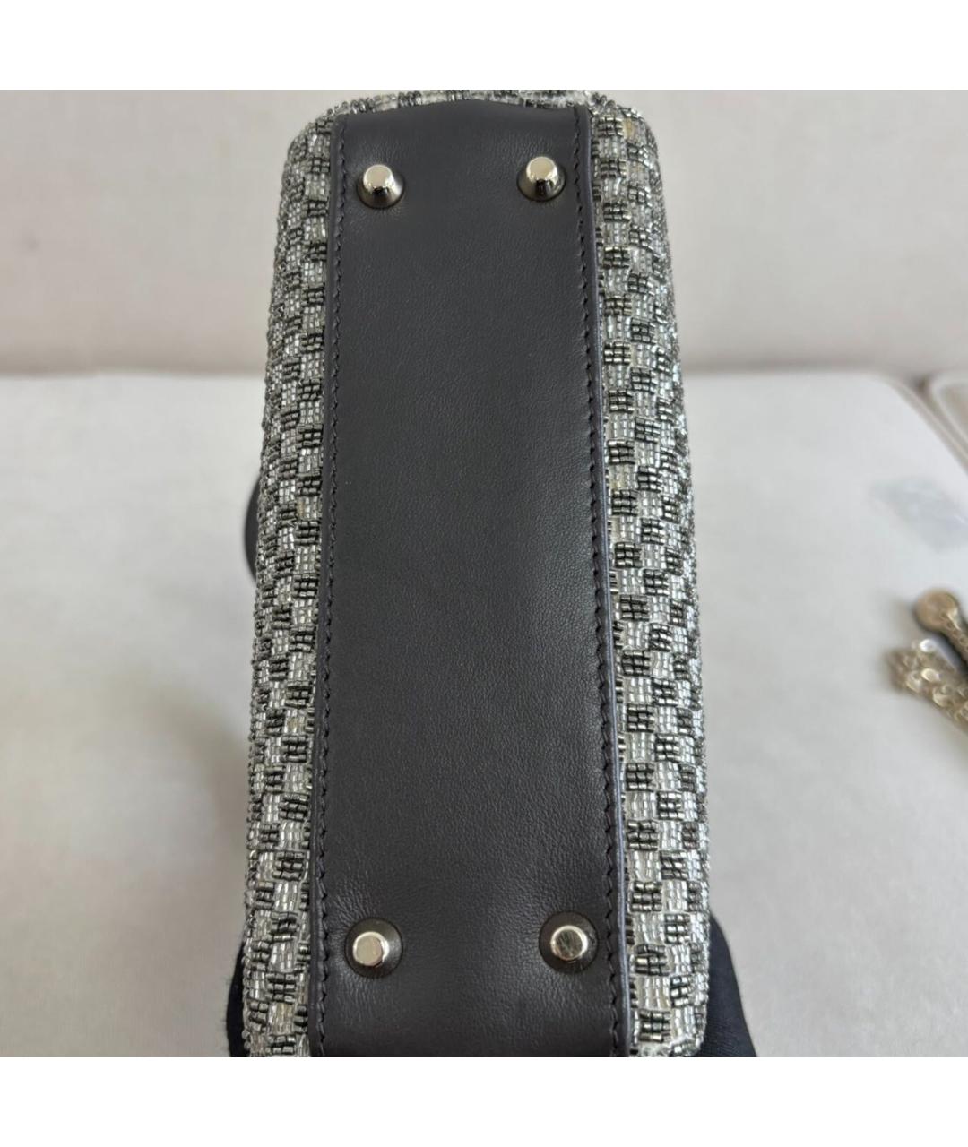 CHRISTIAN DIOR Черная сумка с короткими ручками, фото 5