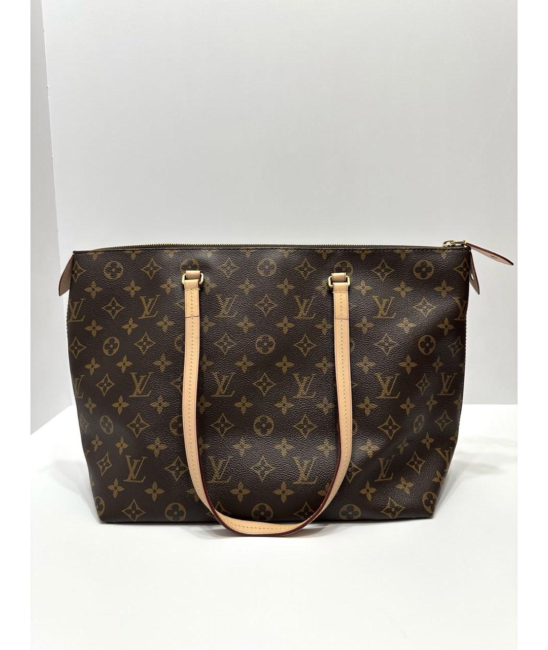 LOUIS VUITTON Коричневая сумка тоут, фото 3