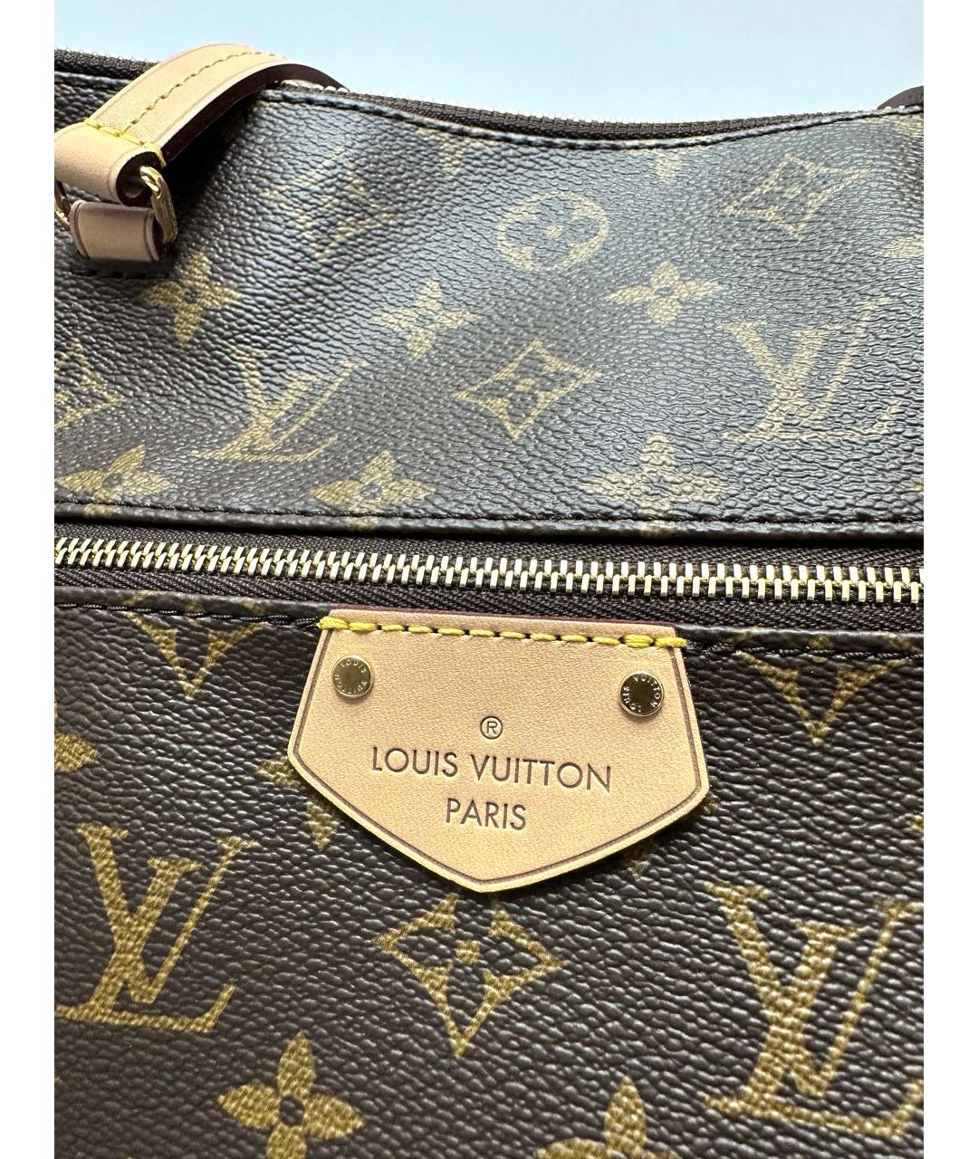 LOUIS VUITTON Коричневая сумка тоут, фото 7