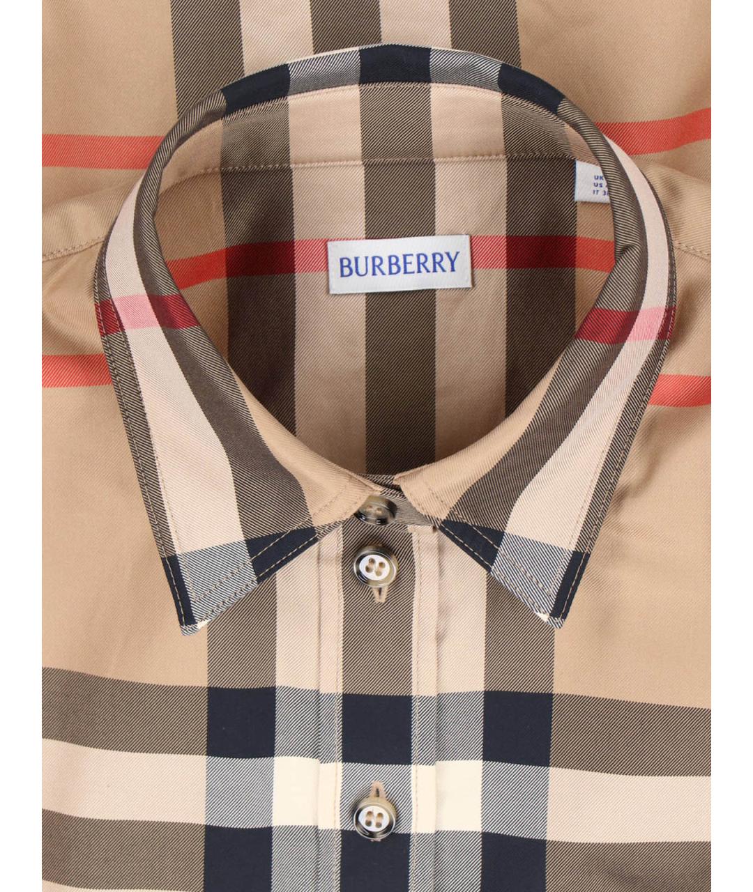BURBERRY Мульти хлопковая рубашка, фото 3