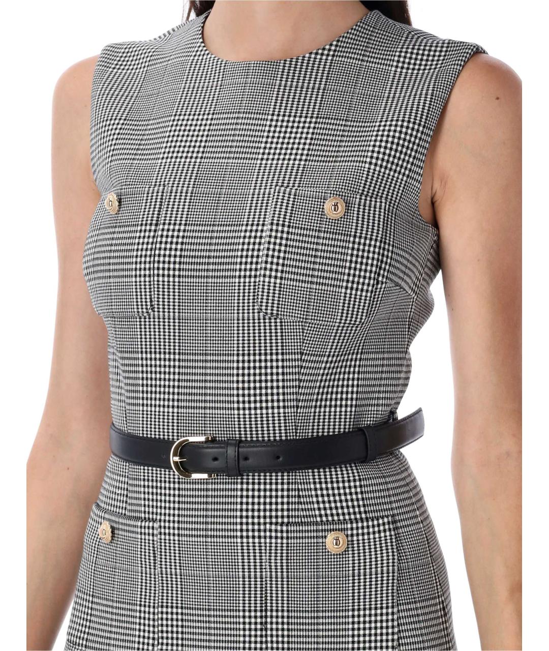 SELF-PORTRAIT Мульти полиэстеровое повседневное платье, фото 4