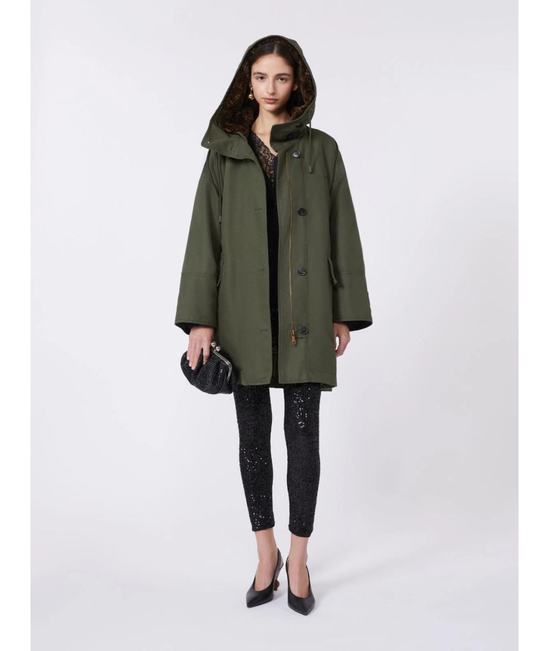 WEEKEND MAX MARA Черные полиамидовые леггинсы и велосипедки, фото 2