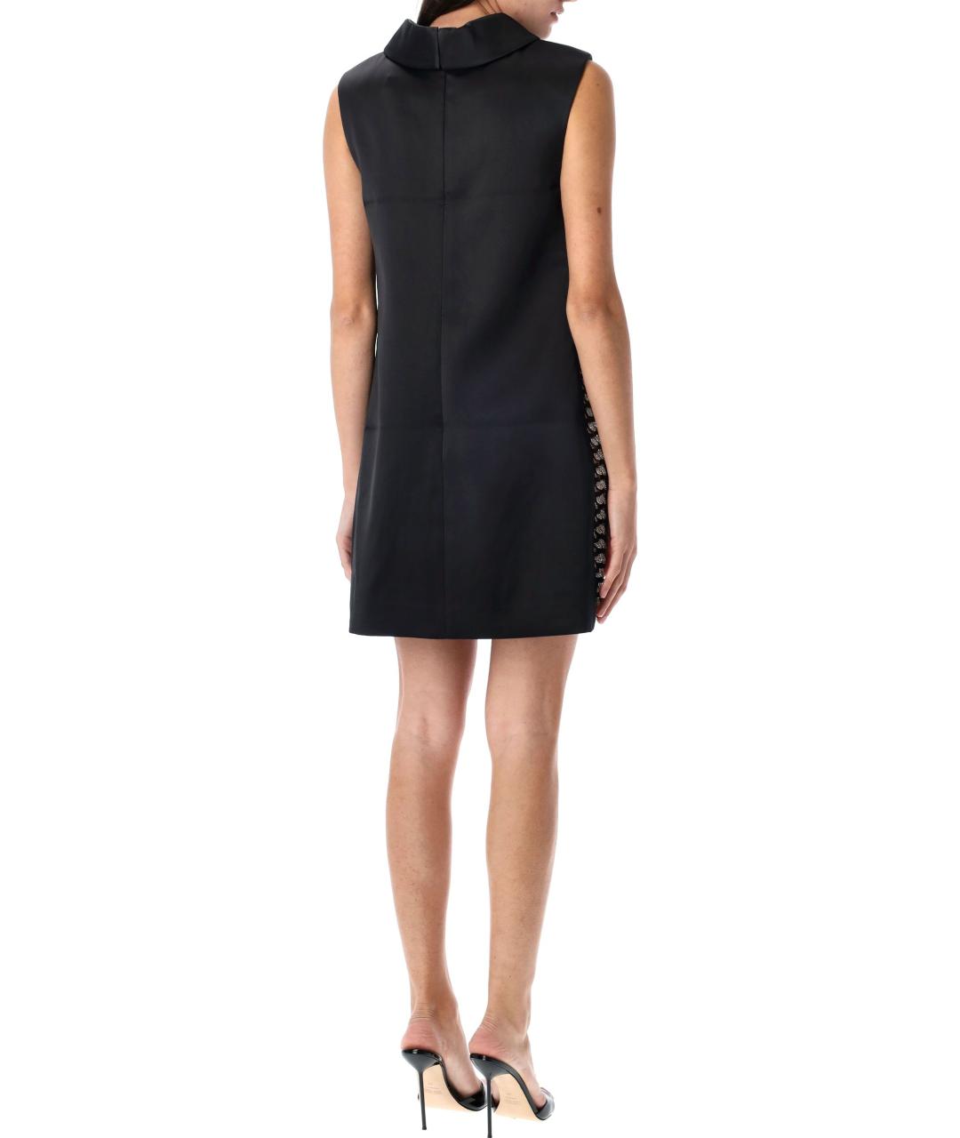 SELF-PORTRAIT Черное полиэстеровое коктейльное платье, фото 3